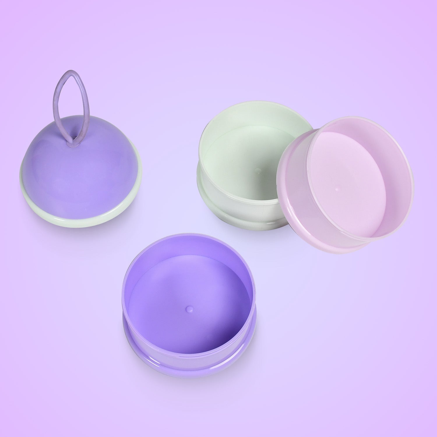 Baby food bowl with 3 compartments Baby food bowl with 3 compartments